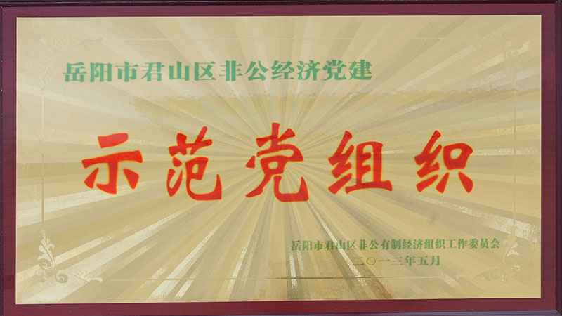 君山區(qū)非公經(jīng)濟示范黨組織